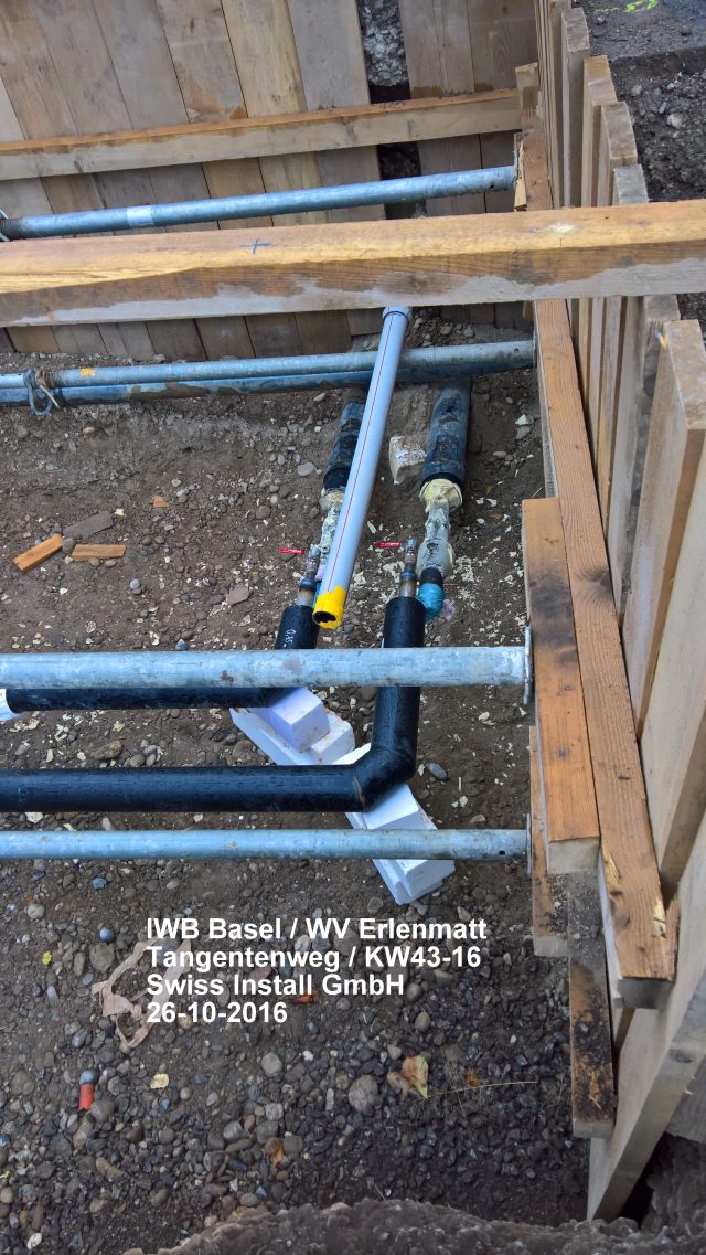 FW-Rohrleitungsbau. Hausinterne Anschlüsse